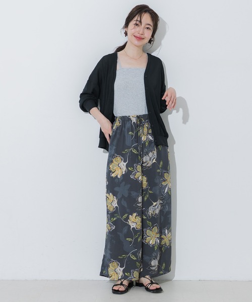 coca(coca)(コカ)の「レーヨンナチュラルフラワーパンツ(その他パンツ・レディース・その他・LONG/MEDIUM/SHORT)」の7枚目の写真
