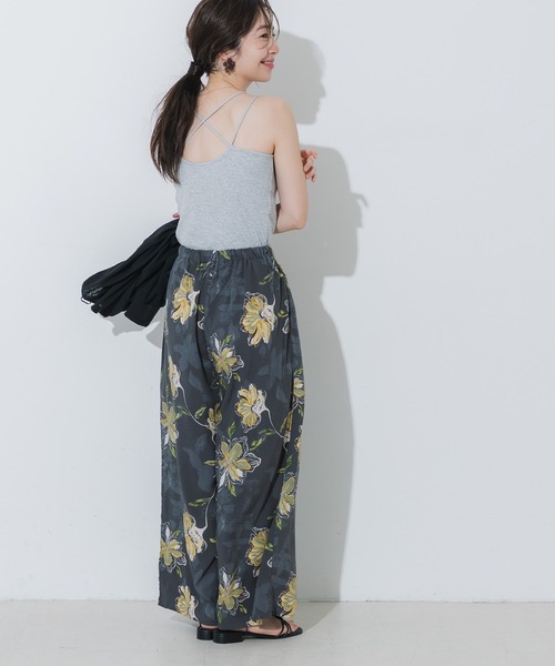 coca(coca)(コカ)の「レーヨンナチュラルフラワーパンツ(その他パンツ・レディース・その他・LONG/MEDIUM/SHORT)」の8枚目の写真