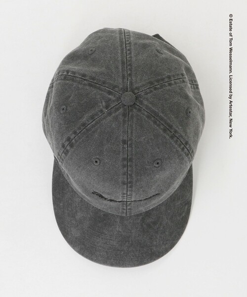 BEAUTY&YOUTH UNITED ARROWS（ビューティーアンドユースユナイテッドアローズ）の「＜Tom Wesselmann × BEAUTY&YOUTH＞name キャップ ダークグレー（キャップ・メンズ・ダークグレー・FREE）」の5枚目の写真