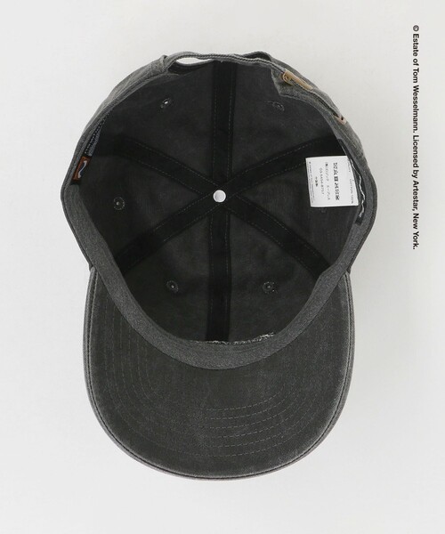 BEAUTY&YOUTH UNITED ARROWS（ビューティーアンドユースユナイテッドアローズ）の「＜Tom Wesselmann × BEAUTY&YOUTH＞name キャップ ダークグレー（キャップ・メンズ・ダークグレー・FREE）」の6枚目の写真