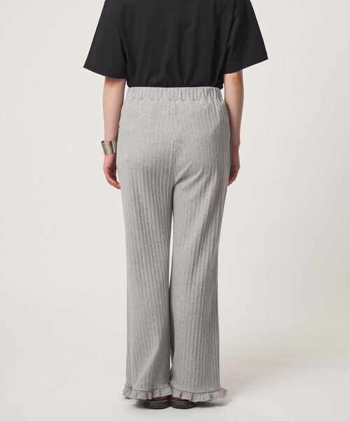 CITEN(シテン)の「<CITEN>スソフリルカットパンツ(その他パンツ・レディース・ライトグレー/ブラック・M/S)」の12枚目の写真