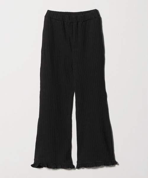 CITEN(シテン)の「<CITEN>スソフリルカットパンツ(その他パンツ・レディース・ライトグレー/ブラック・M/S)」の4枚目の写真