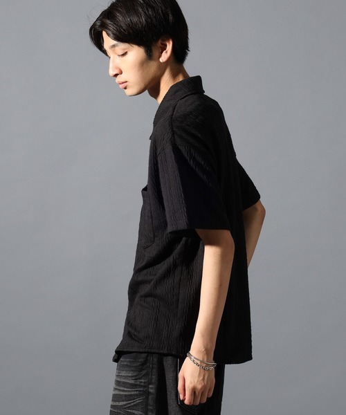 LAND MUSEUM(ランドミュージアム)の「LAND MUSEUM/無地柄シャツ(シャツ/ブラウス・メンズ・ホワイト/ブラック・LARGE/MEDIUM)」の11枚目の写真