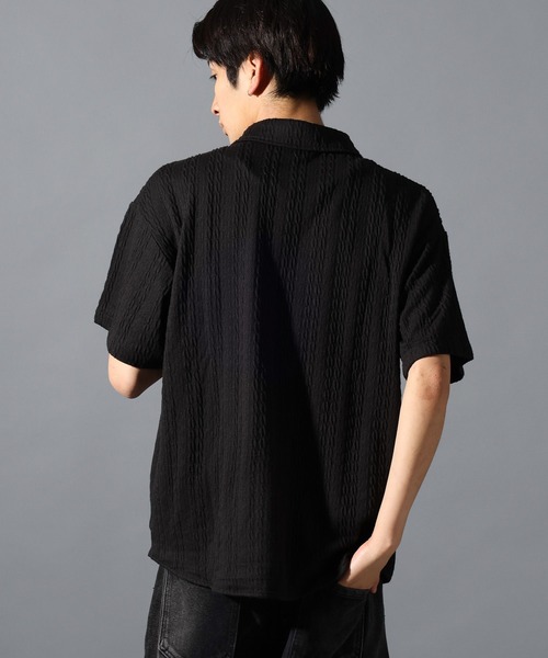 LAND MUSEUM(ランドミュージアム)の「LAND MUSEUM/無地柄シャツ(シャツ/ブラウス・メンズ・ホワイト/ブラック・LARGE/MEDIUM)」の12枚目の写真