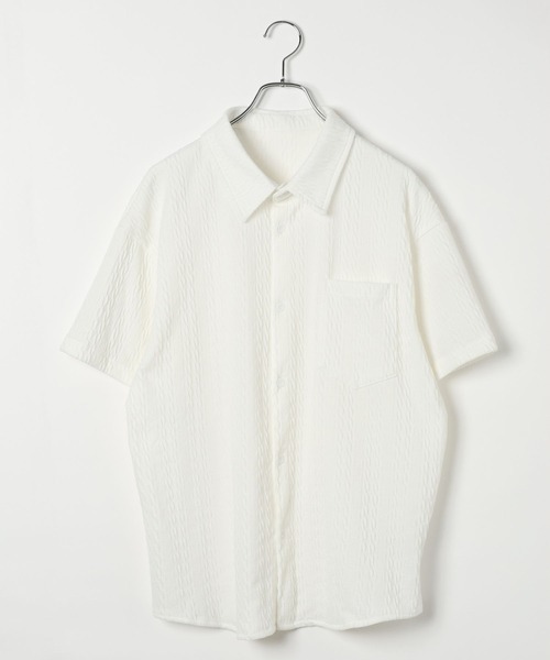 LAND MUSEUM(ランドミュージアム)の「LAND MUSEUM/無地柄シャツ(シャツ/ブラウス・メンズ・ホワイト/ブラック・LARGE/MEDIUM)」の13枚目の写真