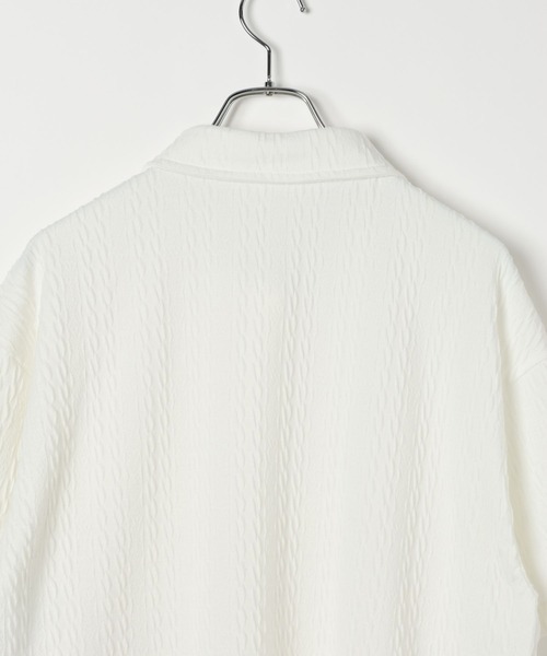 LAND MUSEUM(ランドミュージアム)の「LAND MUSEUM/無地柄シャツ(シャツ/ブラウス・メンズ・ホワイト/ブラック・LARGE/MEDIUM)」の19枚目の写真