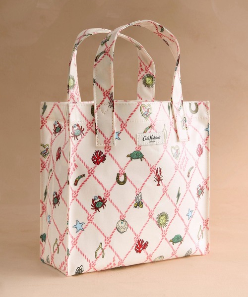 Cath Kidston(キャスキッドソン)の「スモール ブックバッグ Rope Charms(ハンドバッグ・レディース・ピンク・FREE)」の5枚目の写真