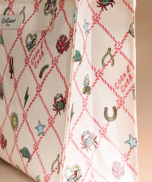 Cath Kidston(キャスキッドソン)の「スモール ブックバッグ Rope Charms(ハンドバッグ・レディース・ピンク・FREE)」の6枚目の写真