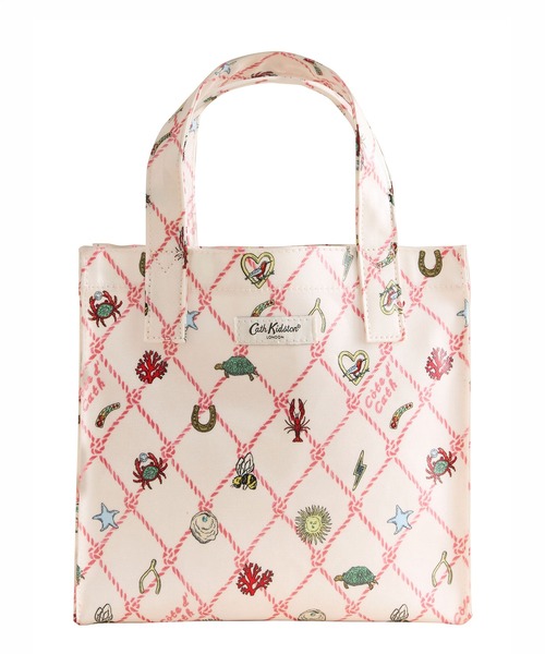 Cath Kidston(キャスキッドソン)の「スモール ブックバッグ Rope Charms(ハンドバッグ・レディース・ピンク・FREE)」の8枚目の写真
