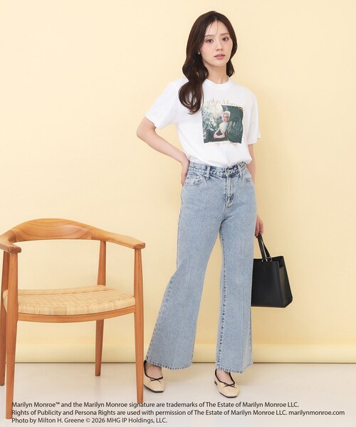 index(インデックス)の「マリリン・モンロー/アソートTシャツ【洗濯機OK】(Tシャツ/カットソー・レディース・ホワイト系/ホワイト/オフホワイト・00)」の5枚目の写真
