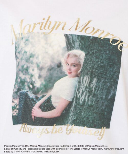 index(インデックス)の「マリリン・モンロー/アソートTシャツ【洗濯機OK】(Tシャツ/カットソー・レディース・ホワイト系/ホワイト/オフホワイト・00)」の7枚目の写真