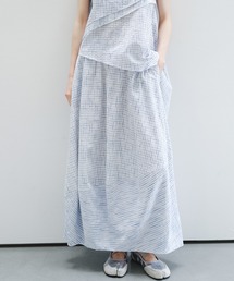【tageechita】テクスチャーミックス バルーンスカート