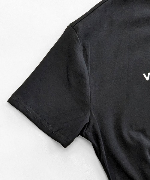 REMUR(レミュール)の「ワンショルロゴプリントTシャツ 裾ボタン(Tシャツ/カットソー・レディース・ブラック/ホワイト・FREE)」の6枚目の写真