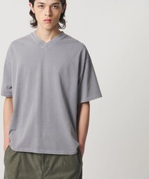 ウォッシュド Vネック Tシャツ