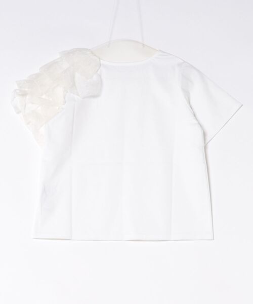 HUIT bouquet(ユイット)の「アシンメトリー フリルスリーブ Tシャツ HUIT(Tシャツ/カットソー・レディース・ホワイト系その他/ホワイト系その他2・M)」の20枚目の写真