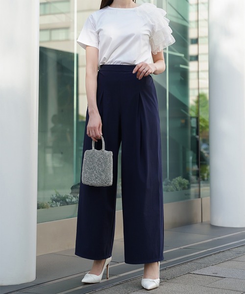HUIT bouquet(ユイット)の「アシンメトリー フリルスリーブ Tシャツ HUIT(Tシャツ/カットソー・レディース・ホワイト系その他/ホワイト系その他2・M)」の13枚目の写真