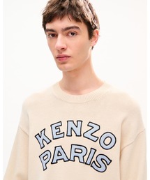 'KENZO Paris Emblem' ジャンパー イン ウール コットン