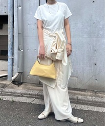 LE VERNIS（ル・ベルニ）の「LE VERNIS(ル・ベルニ) 【オケージョン対応】Marble horn SQ bag（ハンドバッグ）」