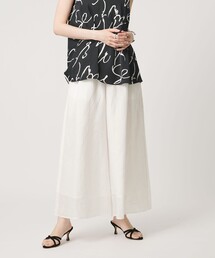 UNITED ARROWS | ギャザー フレアパンツ ‐ウォッシャブル‐(その他パンツ)