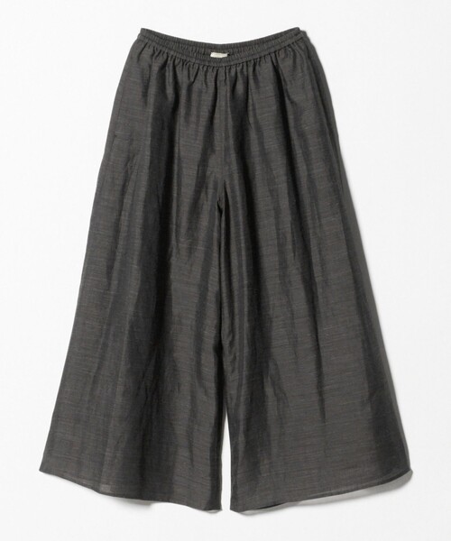 UNITED ARROWS(ユナイテッドアローズ)の「ギャザー フレアパンツ ‐ウォッシャブル‐(その他パンツ・レディース・ダークブラウン/オフホワイト/ターコイズブルー系・38/36)」の15枚目の写真