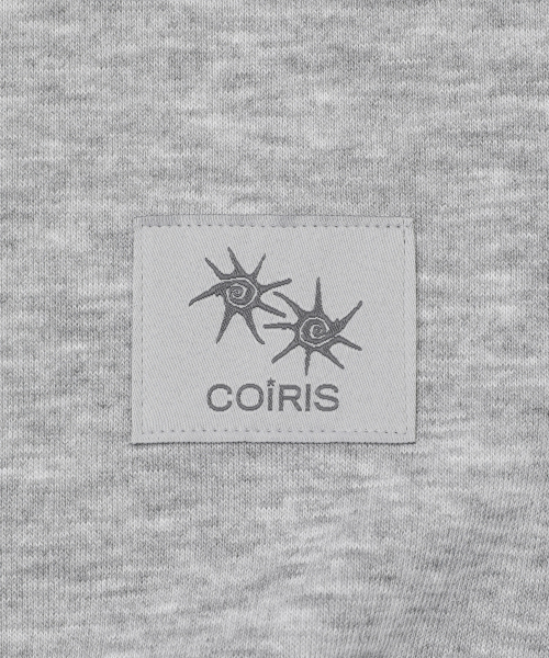 COIRIS(コイリス)の「スモールロゴスウェット(3カラー)(スウェット・レディース・チャコールグレー/グレー系その他2/ブラック・FREE)」の7枚目の写真
