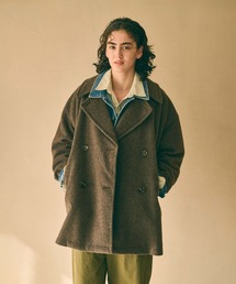 「KHA:KI / カーキ」RE-WOOL PEA COAT
