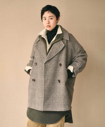 「KHA:KI / カーキ」RE-WOOL PEA COAT