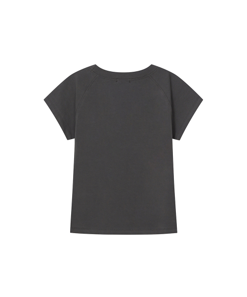 Miseki SEOUL(ミセキソウル)の「Hannah fairy raglan short sleeve CHARCOAL(Tシャツ/カットソー・レディース・その他・2/1)」の3枚目の写真