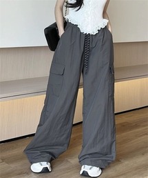 ゆっかたりサイズワイドカッゴパンツ