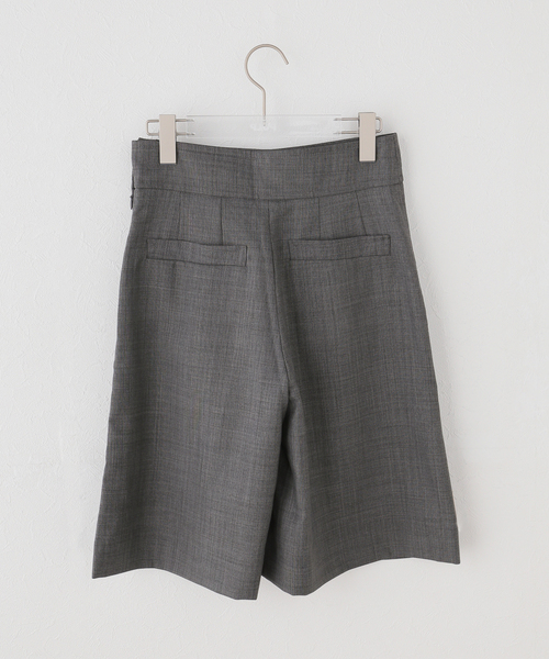 GANNI(ガニー)の「GANNI / ガニー Wool Melange Suiting Low Waisted B(その他パンツ・レディース・チャコールグレー・34/32)」の2枚目の写真