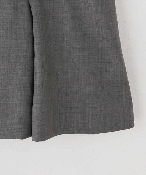 GANNI(ガニー)の「GANNI / ガニー Wool Melange Suiting Low Waisted B(その他パンツ・レディース・チャコールグレー・34/32)」の5枚目の写真