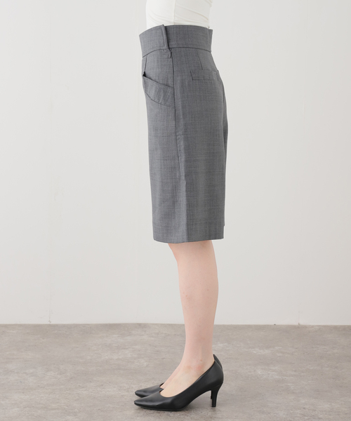 GANNI(ガニー)の「GANNI / ガニー Wool Melange Suiting Low Waisted B(その他パンツ・レディース・チャコールグレー・34/32)」の12枚目の写真