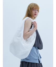 Large Tangle Twist Bag_White