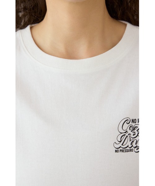 RODEO CROWNS WIDE BOWL（ロデオクラウンズワイドボウル）の「Doodle Cozy days Tシャツ（Tシャツ/カットソー・レディース・ブラック/オフホワイト/レッド・FREE）」の20枚目の写真