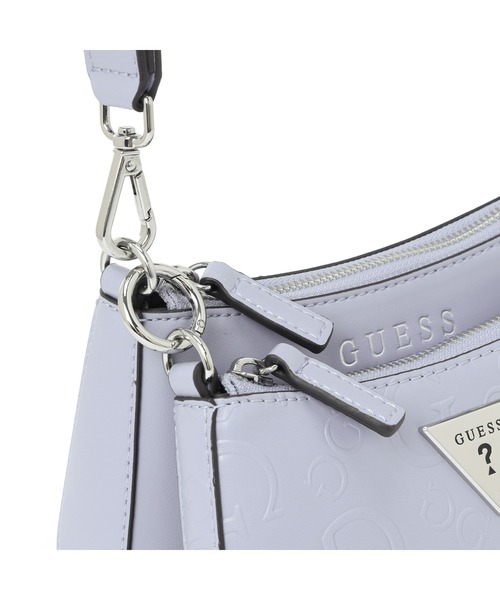 Guess（ゲス）の「HOLLY Mini Crossbody ショルダーバッグ（ショルダーバッグ・レディース・ブルー/ブラック・ONE SIZE）」の7枚目の写真