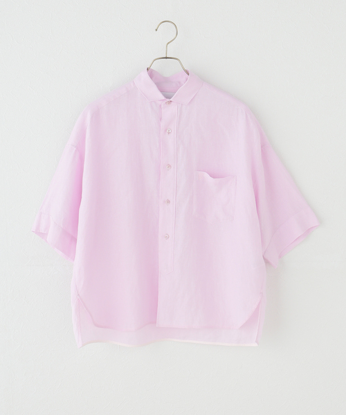 セール】《WEB限定》TICCA / ティッカ リネン半袖シャツ（シャツ