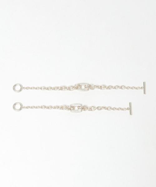 BLAYMORE（ブレイモア）の「【BLAYMORE】Letter Chain Bracelet / チェーンブレスレット（ブレスレット・メンズ・シルバー・1/2）」の18枚目の写真