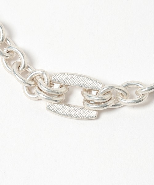 BLAYMORE（ブレイモア）の「【BLAYMORE】Letter Chain Bracelet / チェーンブレスレット（ブレスレット・メンズ・シルバー・1/2）」の22枚目の写真