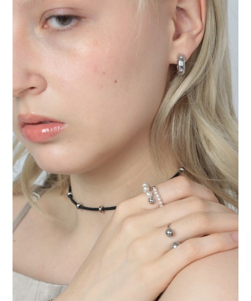 Bilan(ビラン)の「【BILAN】Spiral Pearl Ring/スパイラルパールリング(リング・レディース・ゴールド/シルバー・FREE)」の20枚目の写真