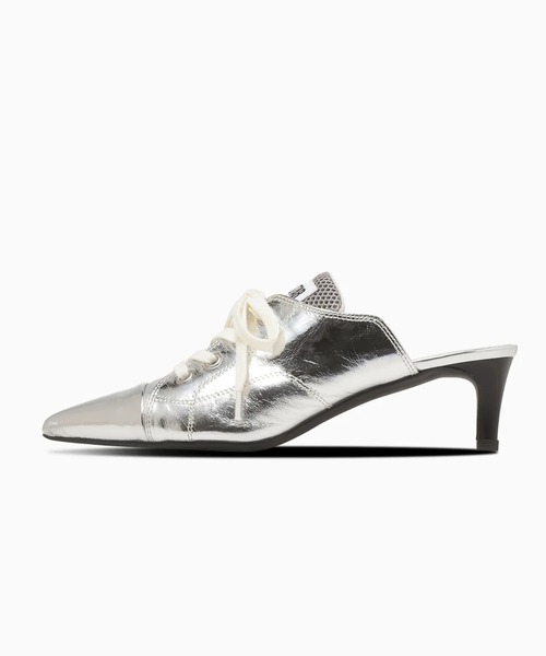 CONVERSE(コンバース)の「CONVERSE/コンバース/ALL STAR POLARIGE MULE SV/オールスター ポラリージュ ミュール SV/31319030(その他シューズ・レディース・シルバー・5/5.5/4.5)」の1枚目の写真