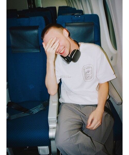 BEAMS T(ビームスティー)の「ANA × BEAMS / MT FUJI T-Shirt(Tシャツ/カットソー・メンズ・ホワイト・M/L/XL/S)」の1枚目の写真
