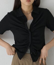 COLONY 2139（コロニートゥーワンスリーナイン）の「ギャザーカーディガン（Tシャツ/カットソー）」