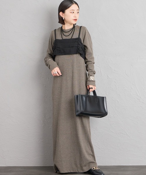 nenom（ネノム）の「[nenom/ネノム] マルチWAY ビスチェセットシャツブラウス（シャツ/ブラウス・レディース・マスタード/ピンク/オフホワイト/ブラック・F）」の10枚目の写真