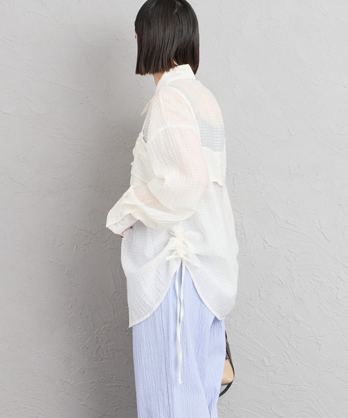 nenom（ネノム）の「[nenom/ネノム] マルチWAY ビスチェセットシャツブラウス（シャツ/ブラウス・レディース・マスタード/ピンク/オフホワイト/ブラック・F）」の17枚目の写真