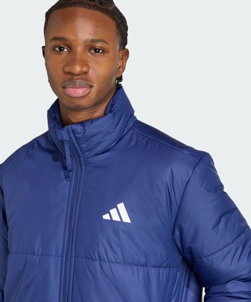 adidas(アディダス)の「BSC クライマウォーム スリーストライプス インサレーションジャケット / アディダス adidas(ブルゾン・メンズ・ブルー・XX-LARGE/3XL/LARGE/MEDIUM/SMALL/X-LARGE/X-SMALL)」の5枚目の写真