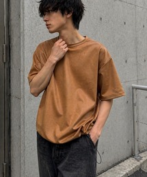 【Bls】 【ZM】【Bling Leads】フェイクレザ－ ドローストリングTEE(BL)