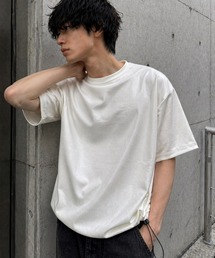 【Bls】 【ZM】【Bling Leads】フェイクレザ- ドローストリングTEE(BL)