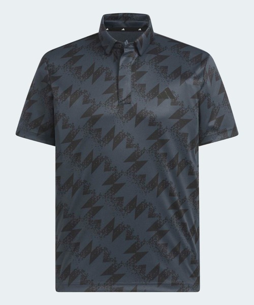 adidas（アディダス）の「AOP半袖ポロ【adidas Golf/アディダスゴルフ】（ポロシャツ・メンズ・グレー・X-LARGE/SMALL/MEDIUM/3XL/XX-LARGE/LARGE）」の3枚目の写真