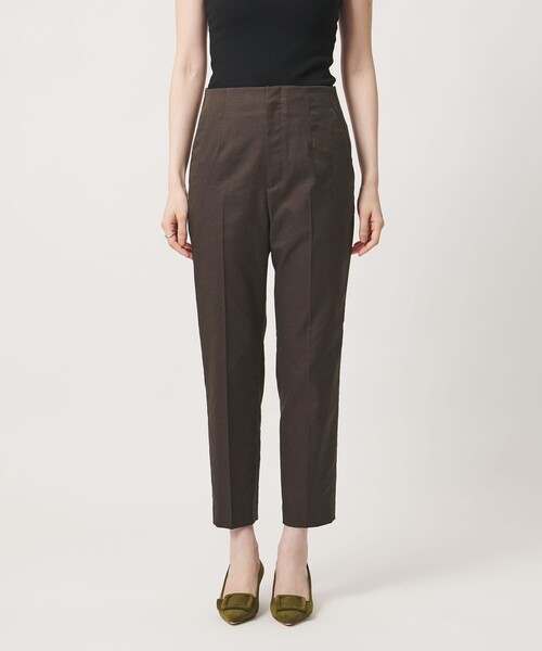 UNITED ARROWS(ユナイテッドアローズ)の「シャイニー スリム パンツ ‐ストレッチ ウォッシャブル‐(スラックス・レディース・ダークブラウン/ブラック/ピンク・42/40/32/38/34/36)」の12枚目の写真