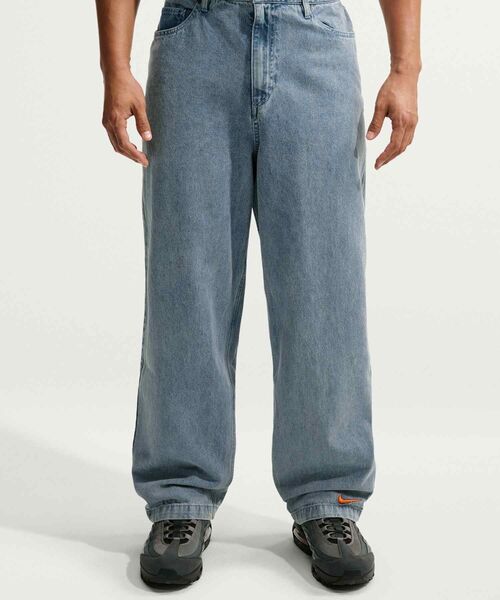 NIKE(ナイキ)の「ナイキ "Your Message Here" メンズ インディゴ ジーンズ / Nike Sportswear Men's Indigo Jeans IO1657-485 Blue Denim(デニムパンツ・メンズ・ブルー系その他2・40/28/30/32/34/36/38)」の3枚目の写真